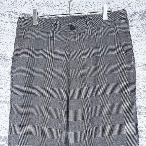 Voielactee Turtleneck Fleece-Lined Suede-Touch Color Block Sweatshirt Tunic - Picture 3 of 5